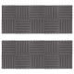 vidaXL Carreaux de terrasse 20pcs Délavage gris 30x30 cm Acacia solide