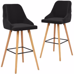 Notre ensemble de 2 chaises de bar, avec son style élégant et moderne, convient à une variété d'espaces, tels que la maison,  ...