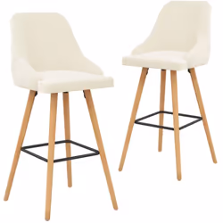 Description générale Notre ensemble de 2 chaises de bar, avec son style élégant et moderne, convient à une variété d'espaces, ...