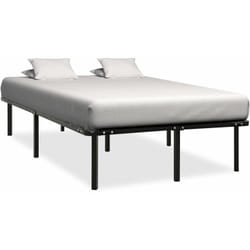 Vidaxl - Base de base en métal noir lit classique lit diverses dimensions Taille : 140x200 cm