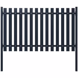 Ce panneau de clôture simple avec des poteaux dispose d’un design de base mais pratique et convient à tout jardin. Il est trè ...