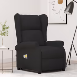 VidaXL 289742 Fauteuil massant électrique Noir