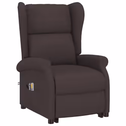 VidaXL 289745 Fauteuil massant électrique Marron