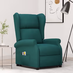 VidaXL 289746 Fauteuil massant électrique Vert