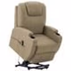 vidaXL Fauteuil Cappuccino Similicuir - TU