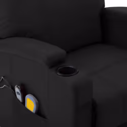 VidaXL 289757 Fauteuil massant électrique Noir - Vue supplémentaire 7
