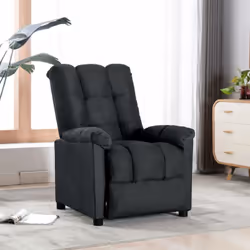 Le fauteuil inclinable est une excellente solution d'assise pour votre salon ou bureau. Ce fauteuil inclinable est fait de ti ...