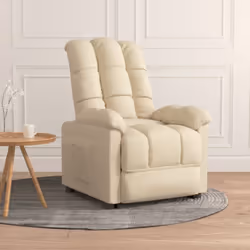 Asseyez-vous et détendez-vous dans ce fauteuil inclinable très confortable ! Fonction d'inclinaison manuelle : le fauteuil in ...