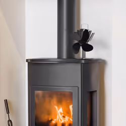 Ce ventilateur de poêle est le moyen silencieux et économe en énergie de chauffer une pièce. Ce ventilateur de poêle à bois e ...
