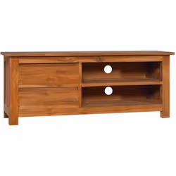 Ce meuble TV en bois de teck massif est un choix parfait pour apporter un style colonial à votre espace de vie. Ce meuble TV ...