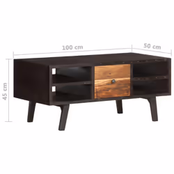 VidaXL 287857 Table à café, latérale et de salon - Vue supplémentaire 6