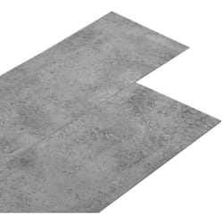 Vidaxl - Planches de plancher pvc Non auto-adhésif 5,26 m²Marron ciment