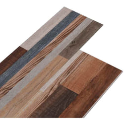 Vidaxl - Planches de plancher pvc Non auto-adhésif 5,26m² 2mmMulticolore