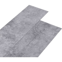 Vidaxl - Dalles de plancher pvc 4,46 m² 3 mm autoadhésif gris ciment