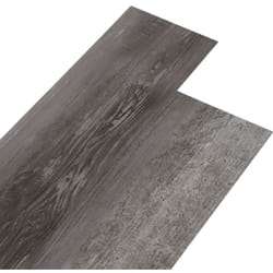 Vidaxl - Dalles de plancher pvc 4,46 m² 3 mm autoadhésif bois rayé