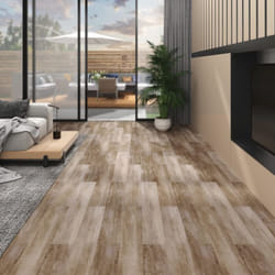 Vidaxl - Dalles de plancher pvc 5,02 m² 2mm autoadhésif délavage de bois