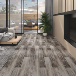 Vidaxl - Dalles de plancher pvc 5,02 m² 2 mm autoadhésif marron bois mat