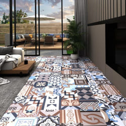 Vidaxl - Dalle de plancher autoadhésif pvc 5,11 m² motif mono