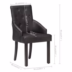 VidaXL 288290 chaise restaurant - Vue supplémentaire 8