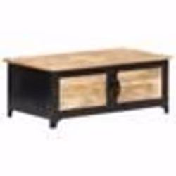 vidaXL Table basse 90x50x35 cm Bois solide de manguier - TU