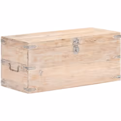 Le coffre en bois ajoute un aspect simpliste à votre décoration intérieure et offre un vaste espace de rangement pour les vêt ...