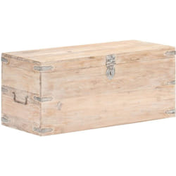 Vidaxl - Coffre 90x40x40 cm Bois d'acacia solide