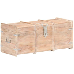 Vidaxl - Coffre de rangement 90x40x40 cm bois d'acacia solide