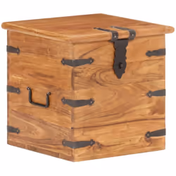 Le coffre en bois ajoute un aspect simpliste à votre décoration intérieure et offre un vaste espace de rangement pour vos obj ...