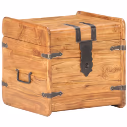 Le coffre en bois ajoute un aspect simpliste à votre décoration intérieure et offre un vaste espace de rangement pour vos obj ...