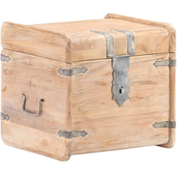 Vidaxl Coffre 40x40x40 Cm Bois D'Acacia Solide