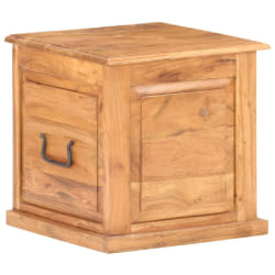 VidaXL Coffre 40x40x40 cm Acacia
