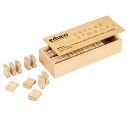 Tampons de Lettres - Montessori