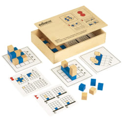 Apprendre les Mathématiques Bâtir en Couches et Rangées Montessori