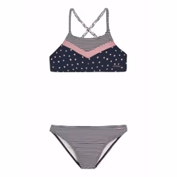 Maillot de bain 2 pièces fille Protest Prtleyla - true black - 14 ans