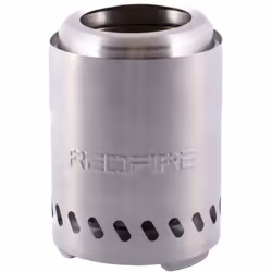 Compact et élégant, ce braséro en inox 304 (Ø15 cm, H16,5 cm, 0,75 kg) est idéal pour une utilisation en extérieur sur table  ...