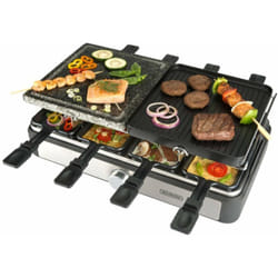 Bourgini Gourmette/Raclette/Stone Grill Plus Gril de contact
