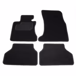 Tapis de sol pour BMW Série 5 E60 E61 (2003-2010) - Sur Mesure - Lot de 4 - Tapis voiture