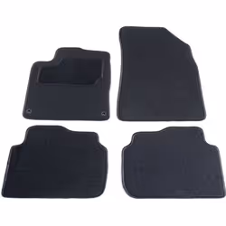Tapis de sol pour Peugeot 407 (2004-2011) - Sur Mesure - Lot de 4 - Tapis voiture