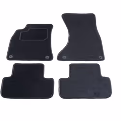 Tapis de sol pour Audi A4 B8 (2008-2015) - Sur Mesure - Lot de 4 - Tapis voiture