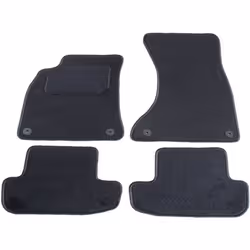 Tapis de sol pour Audi A5 B8 Coupe/cabriolet(2007-2016) - Sur Mesure - Lot de 4 - Tapis voiture