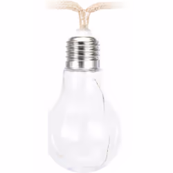Guirlande en corde EDM - style industriel - 10 ampoules LED - 2,25 m - 71323