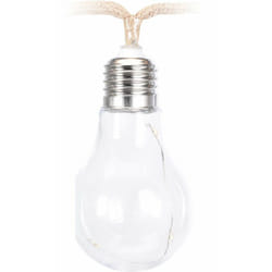 Guirlande en corde EDM - style industriel - 10 ampoules LED - 2,25 m - 71323