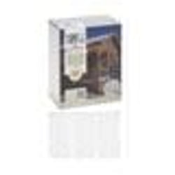 Rideau Lumineux à LED ECD Germany - PVC Noir 2m - 200 LED Blanc Chaud - Effet Flashing - IP44