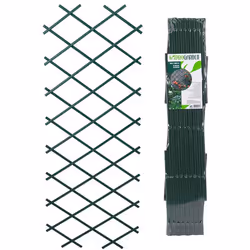 Panneau vert pour plantes 150 x 55 cm - Idéal pour le palissage - Dimensions dépliées 150 x 55 cm - Fabriqué en plastique ver ...