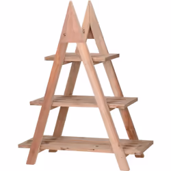 Bibliothèque en bois 3 étagères 48 x 32 x 79 cm.-Fabriquée en bois de haute qualité.-Couleur marron.-La grande étagère mesure ...