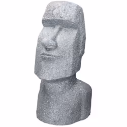 Livraison : 1x figurine décorative de l'île de Pâques Rapa Nui Moai Informations techniques : Matériel : fonte de pierre rési ...