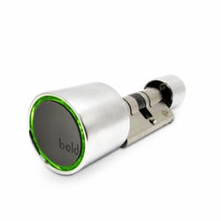 Cylindre de serrure connecté Bluetooth haute sécurité 55mm - Bold - A code - Encastrée - 2 entrées