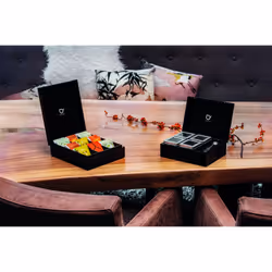 Bredemeijer 184005 coffret à thé Bambou