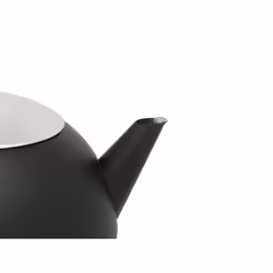Bredemeijer Bella Ronde Théière simple 1200 ml Noir, Chrome - Vue supplémentaire 5