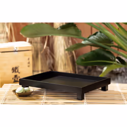 Bredemeijer Izumi Plateau de service classique Rectangle Noir